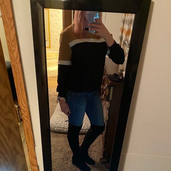 Shein Color-block, Long Sleeve Top - Size S - Picture 5 of 5